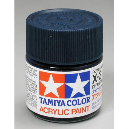 TAMIYA X-3 ROYAL BLUE ACRYLIC MINI 10ML