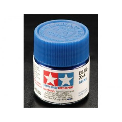 TAMIYA X-4 BLUE ACRYIC MINI 10ML