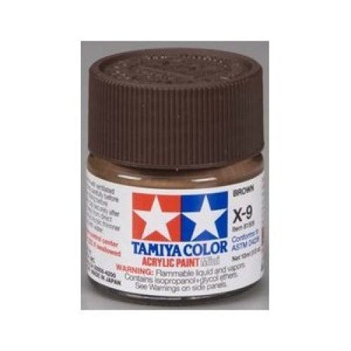 TAMIYA X-9 BROWN ACRYLIC MINI 10ML