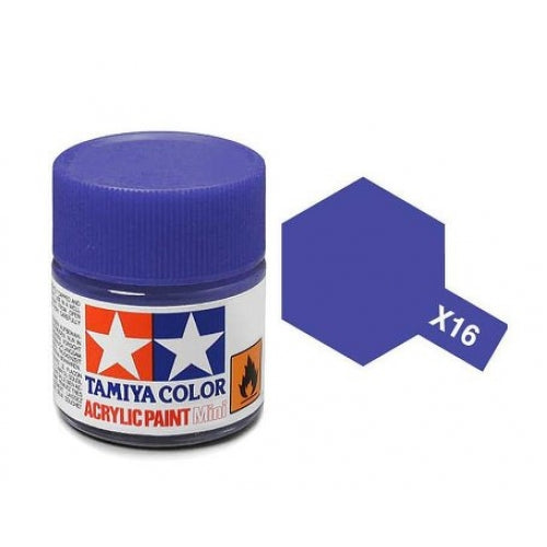 TAMIYA X-16 PURPLE ACRYLIC MINI 10ML