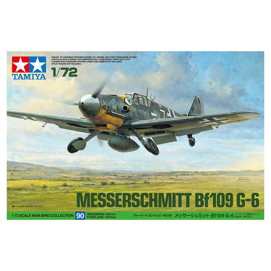 Tamiya 60790 1/72 Messerschmitt Bf109 G-6