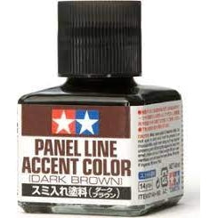 TAMIYA PANEL LINE ACCENT COLOR - DARK BROWN