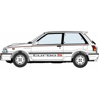 1/24 Toyota Starlet EP71 Turbo-S (3 Door) Middle Version By HASEGAWA