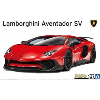 1/24 '15 Lamborghini Aventador SV By AOSHIMA