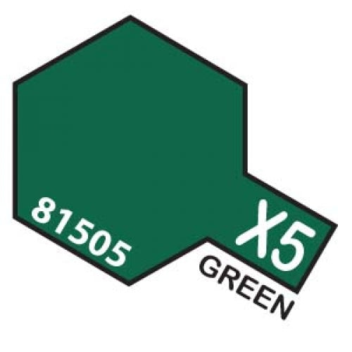 TAMIYA X-5 GREEN ACRYLIC MINI 10 ML