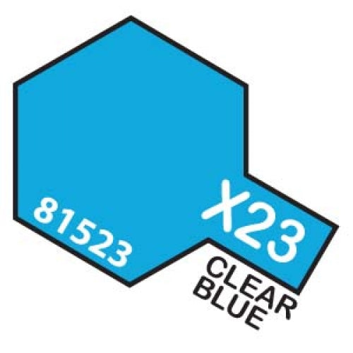 TAMIYA X-23 CLEAR BLUE ACRYLIC MINI 10ML