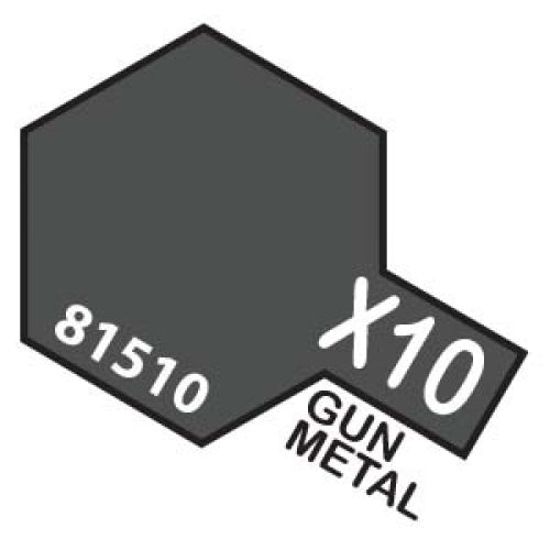 TAMIYA X-10 GUN METAL ACRYLIC MINI 10ML