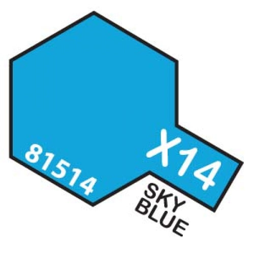 TAMIYA X-14 BLUE ACRYLIC MINI 10ML