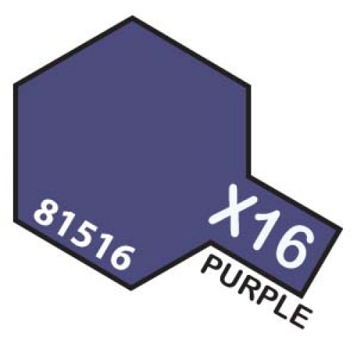 TAMIYA X-16 PURPLE ACRYLIC MINI 10ML