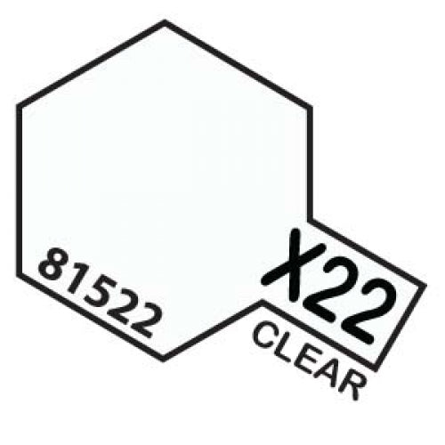 TAMIYA X-22 CLEAR ACRYLIC MINI 10ML