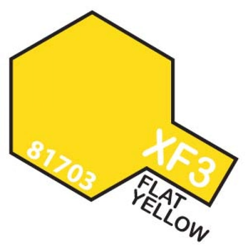 TAMIYA XF-3 FLAT YELLOW ACRYLIC MINI 10ML