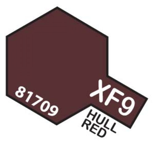 TAMIYA XF-9 HULL RED ACRYLIC 10ML