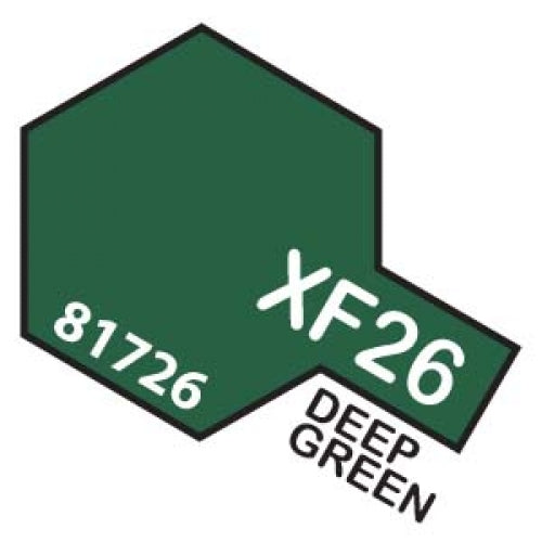 TAMIYA XF-26 DEEP GREEN ACRYLIC MINI 10ML