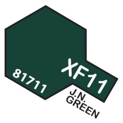 TAMIYA XF-11 J.N. GREEN ACRYLIC GREEN MINI 10ML