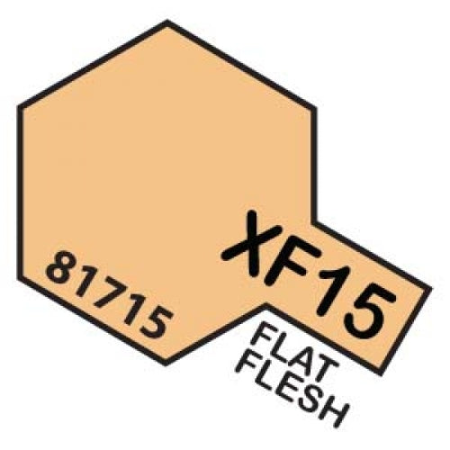 TAMIYA XF-15 FLAT FLESH ACRYLIC MINI 10ML