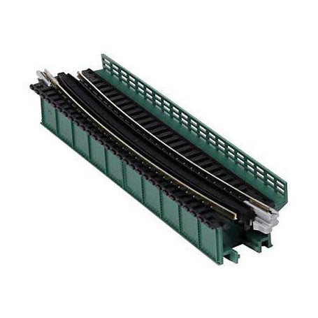 Kato 20-471 R481mm-15 Deck Girder Curved Bridge (Green) (N scale)