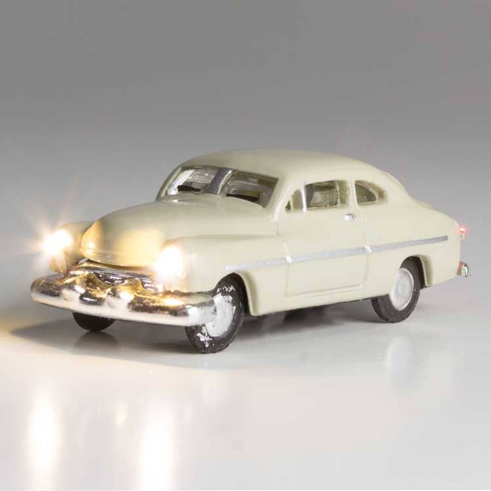 Woodland Scenics - Just Plug® Lighted Vehicle -- City Classic (Ivory) - N - JP5612